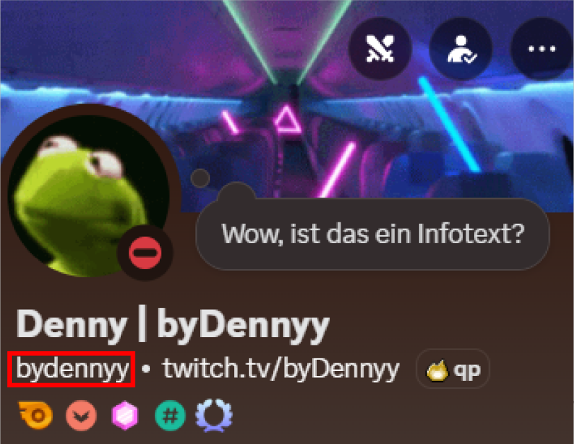 Discord Username Beispiel